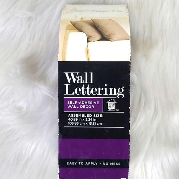 Decorative Wall "Cherish Yesterday Dream Tommorrow Live Today" self adhesive - Picture 2 of 6